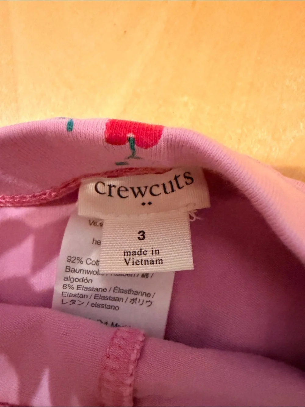 Crewcuts Cherry Print Leggings